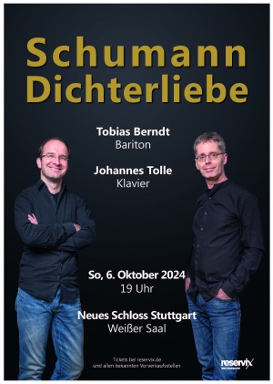 Plakat Dichterliebe Stuttgart